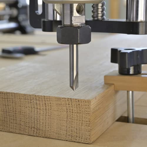 Routybits - 90 Degree - V Bit Engraver - 1/4 Inch Shank, Solid Carbide, Engraving, Cnc Router Bits #TOP2