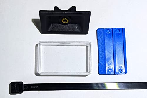 25 Schilderhalter 2,00€/Stück für Rohre und technische Anlagen mit blauem Hintergrund