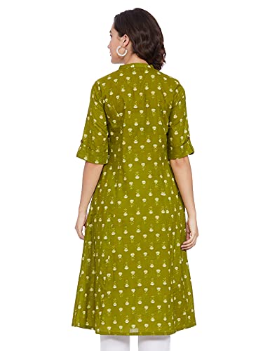 Image of Ayukta Women's Cotton Regular Kurti