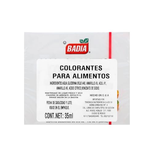 La mejor comparación de Colorantes de esta semana. 2 Colorantes marca Badia (2)