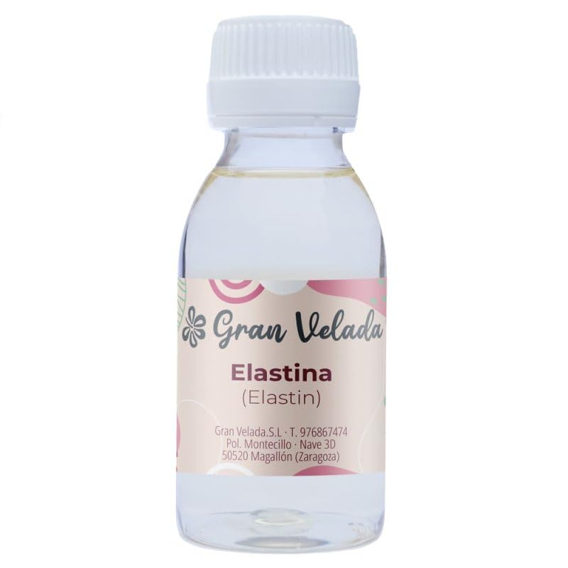 Gran Velada – Elastina Marina 1000 ml | Activo Reafirmante y Antiedad para Cremas, Sérums y Contorno de Ojos | Hidratación y Elasticidad para Piel y Cabello
