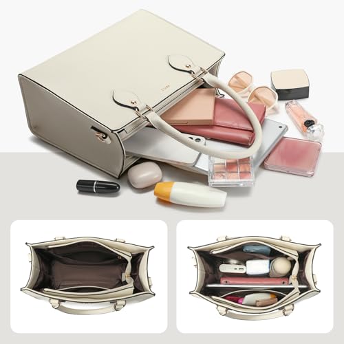 Bolso Tote Mediano Keyli para Mujer de Cuero miniatura 5