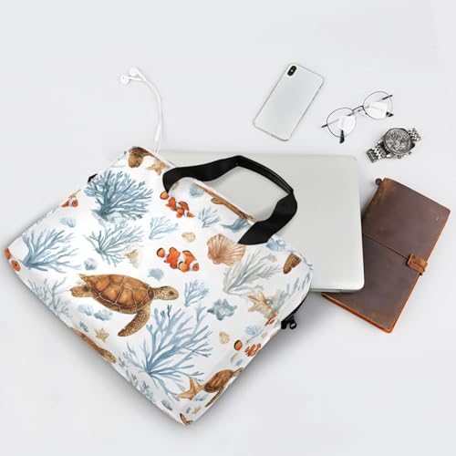 Maletín para portátil con diseño coral, 13-15.6 pulg miniatura 7