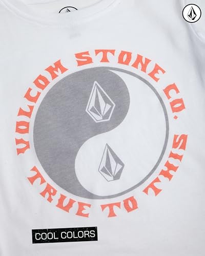 Image of Volcom Baby Boys Swim Set - 2 Piece Short Sleeve Swim Shirt Graphic Tees & Board Shorts - Infant Toddler Little Boys Swimsuit