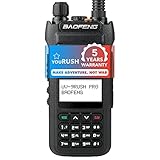 youRUSH UV-9Rush Pro 10 watt ham Radio Handheld (Upgraded BF-H5) Two Way Radio UHF/VHF Radio. K2 Pin Compatible with Baofeng Accessories