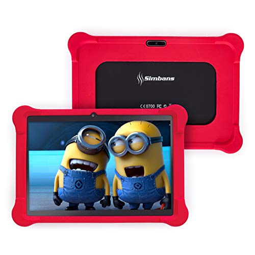 [4 Bonus Artículo] Simbans TangoTab 10 Pulgadas Tableta PC para Niños, 3 GB RAM, 64 GB Disco, Android 9 Pie, GPS, WiFi, USB, HDMI, Bluetooth, IPS Pantalla, 2 + 5 MP Camara - Modelo 2020 - T93K