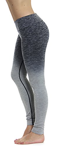 Prolific Health Fitness Womens Yoga Pants Leggings XS - XL (Small, Ombre Gray) - //coolthings.us