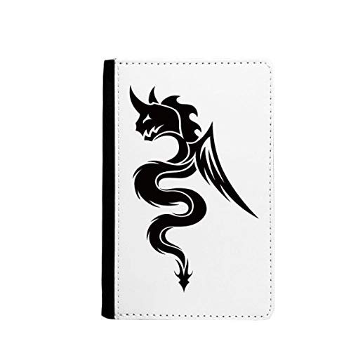 Étui portefeuille de voyage dragon à motif grainé idéal pour organiser vos déplacements d'affaires