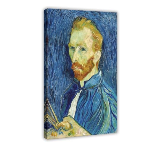 Autoportrait de Vincent Van Gogh tableau de décoration murale idée cadeau crémaillère