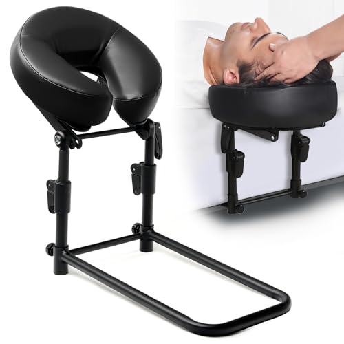 KONOVOLY Massage Headrest for Bed, Massage Home Mattress Top Massage Kit, Adjustable Headrest Face Cushion Massage Table at Home, Face Down Pillow After Eye Surgery