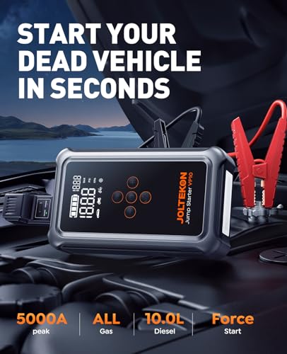 Portable Jump Starter with 150PSI Compressor