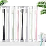 Bopanol 8-Pack BREVI Nano Toothbrush, Nordic-Inspired, Ultra-Fine Soft Bristles, Wave Bristle, Sensitive Teeth & Gums