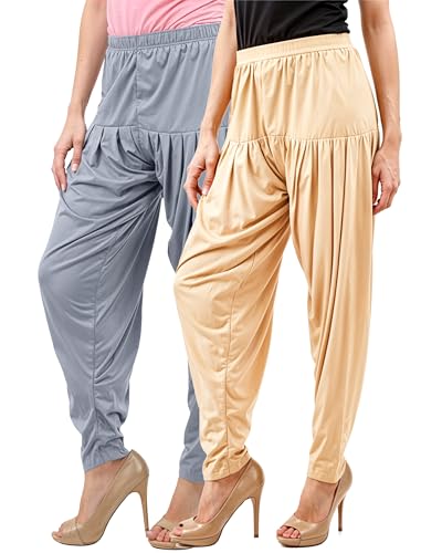 Image of Buy That Trendz Patiala Salwar for Women Relaxed Fit Viscose Patiyala Salwar Harem Bottom Pants