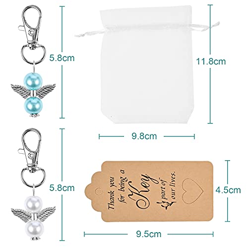 Faburo 120pcs Sacchetti Bomboniere Comunione