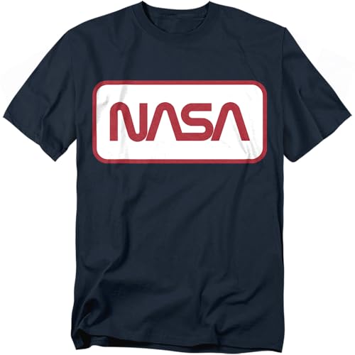 Popfunk NASA Worm Logo T Shirt (XXX-Large) Navy