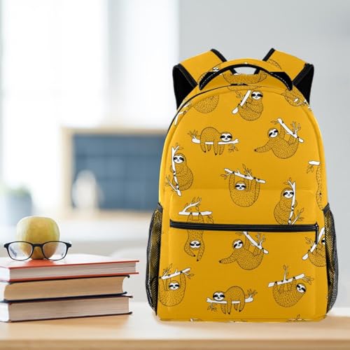 Sac à dos d'école multicolore à bretelles confortables 40cm