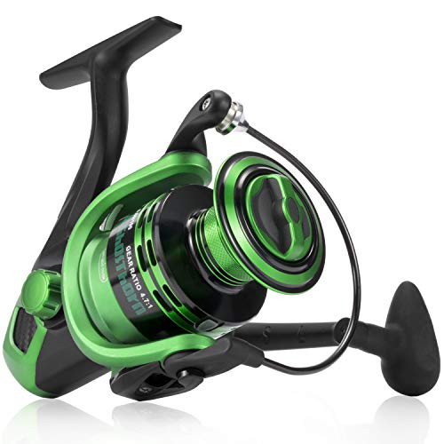 Ghosthorn Spinning Fishing Reel - Carbon Fiber Drag Washers 42.5 Lb Max Drag