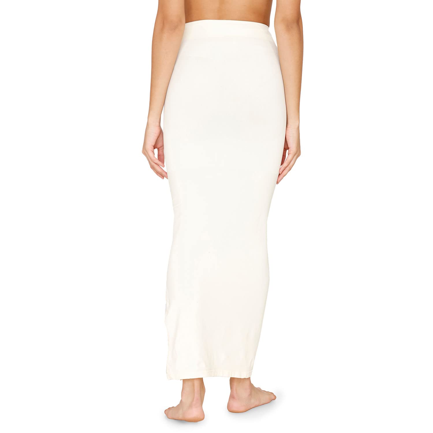 Zivame Seamless All Day Mermaid Saree Shapewear - Ivory 1