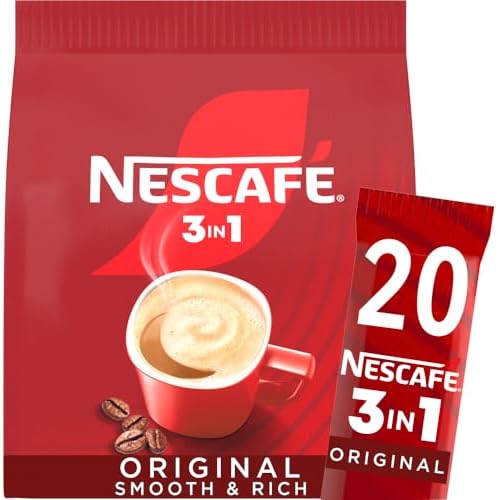 Nescafé 3in1 Original Coffee Sachets 20 x 16g | Pack of 1