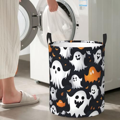 Panier linge grande capacité motif fantôme robuste - 8