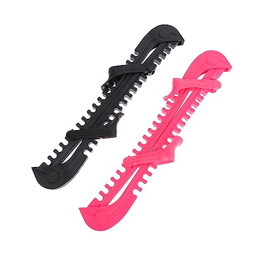 POPETPOP 2Pairs Portable Premium Skates Covers Protective Blade Guards for Ice Hockey Figure Skates Practical Ice Skate Blade Protectors Easy to Use and Secure