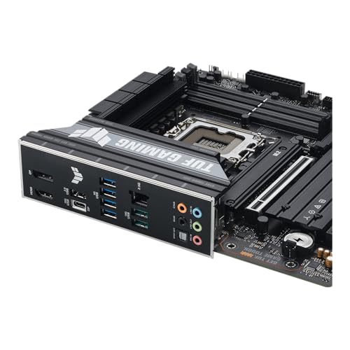 ASUS TUF GAMING B760M-PLUS Mainboard Sockel Intel LGA 1700 (Intel B760, mATX, DDR5 Speicher, PCIe 5.0, 2x M.2, Thunderbolt 4, Aura Sync) – Ansicht 6