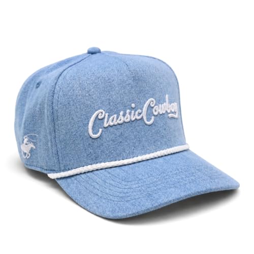 Image of Western Cap - Solid Back Adjustable Snap Back Hat for Men and Women - Ideal for Outdoors and Everyday Wear