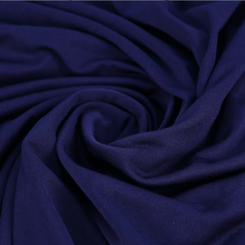 Housse de canapé extensible en polyester bleu au design raffiné