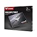 TEAMGROUP T-FORCE VULCAN Z 2TB SLC Cache 3D NAND QLC 2.5 Inch SATA III Internal Solid State Drive SSD (R/W Speed up to 550/500 MB/s) T253TY002T0C101