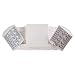LED Hardwire Emergency Light With Adjustable Heads, Backup Battery