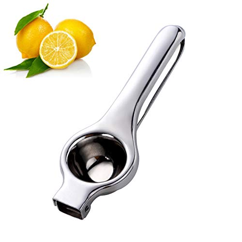 The Card Zoo Lemon SqueezerCitrus Orange Lime Manual Juicers Press with Food Grade Stainless Steel Squeezer Bowl Size D