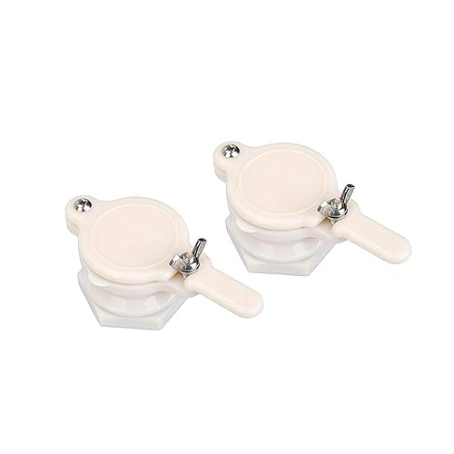 Yahpetes 2 piezas de válvula de compuerta de miel de plástico ABS 2.36 pulgadas, extractor de miel, equipo de extracción de miel, grifo de miel para