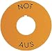 Produktbild RAFI 5.76 204.101.0400 Bezeichnungsschild (Ø) 60 mm NOT-AUS 1 St.