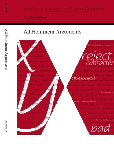 Ad Hominem Arguments (Studies in Rhetoric and Communication)