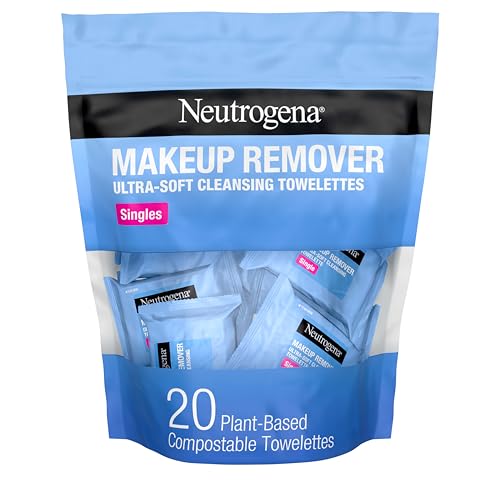 Neutrogena Makeup Remover Wipes, Daily Single Face Cleansing Towe...