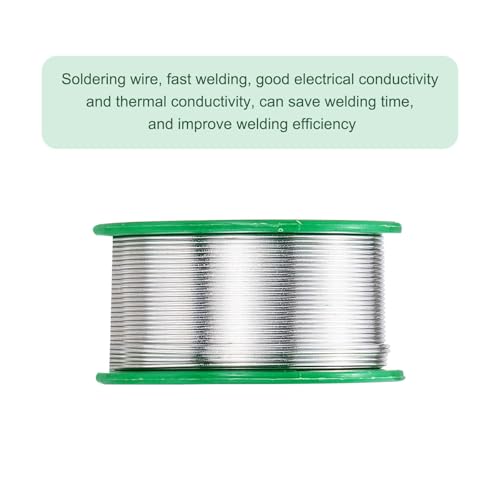 Image of MECCANIXITY Rosin Core Solder, 100g Tin Solder Wire Flux Core Solder 0.8mm for Electrical Soldering, Sn99.3 Cu0.7