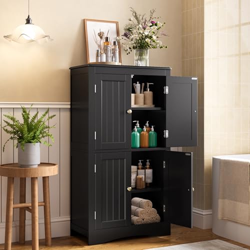 Image of Gizoon Small Freestanding Floor Cabinet with Adjustable Shelves