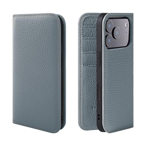 HANATORA for iPhone 17Pro �P�[�X �蒠�^ �{�v �X�}�z�P�[�X �X�}�z �X�^���h �R�[�h�z���_�[ �t�� �V�������N�J�[�t���U�[ �}�O�l�b�g�Ȃ� �A�C�V�[�u���[ PH-17Pro-IcyBlue �M�t�g �a���� ���� �j�� �ޏ� ����