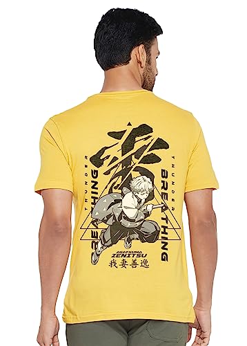 Image of crazymonk Demon Slayer Agastuma Zenistu Anime Oversized T-Shirt