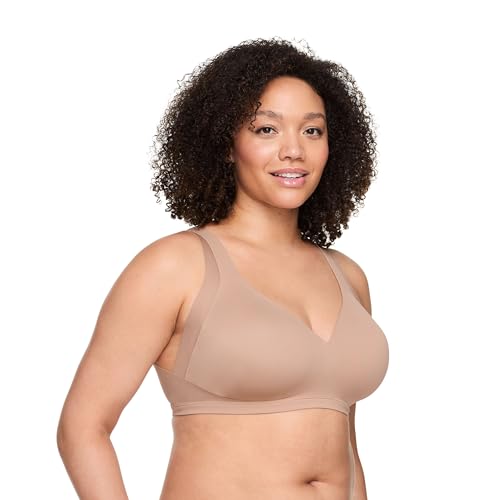 Image of Warner's Womens No Side Effects Underarm and Back-Smoothing Comfort Wireless Lightly Lined T-Shirt Bra Ra2231a