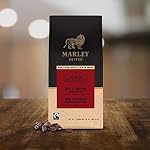 Marley Coffee One Love 100% Ethiopian Wholebean Coffee, Medium Roast, 10 Ounces