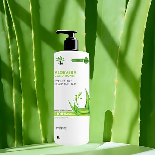 Image of GIR Aloe Vera Ayurvedic Conditioner with Aloe Vera & 21 Herbs Nourishes Scalp & Hair Paraben & Silicone Free (250 ML)