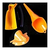 Der Trichter schnappt sich einfach in die Derby-Coveröffnung, um die freistehende Füllung der angegebenen Modelle zu ermöglichen