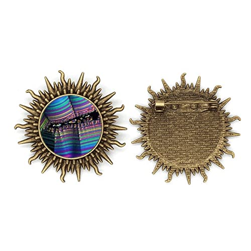 Broche en métal microcosme Science Bioplast bijou scientifique de biologie