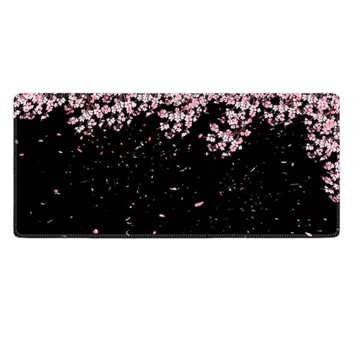 Alfombrilla ratón gaming grande con superficie lisa impermeable y base antideslizante