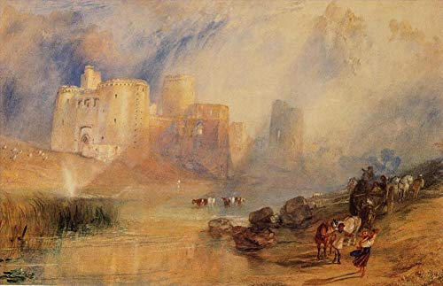 Peintures sur toile de Kidwelly par nos maîtres peintres pour un salon de prestige