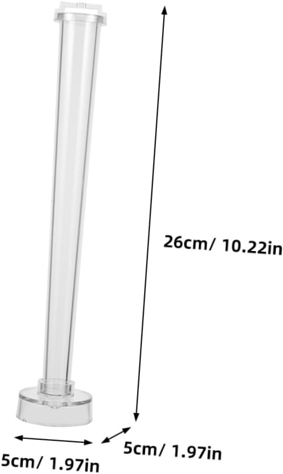 3Pcs Plastic Taper Candle Molds for DIY Candle Making, Handicraft Crafting Supplies for Wedding, Dinner, and Church Decoration
