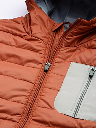 Image of The Indian Garage Co Men Slim Fit Solid Puffer Jackets