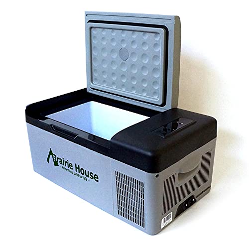 ポータブル車載冷蔵庫 15L 冷蔵庫 冷凍庫 20℃~-20℃ 車載 12V 24V 100V 小型 キャンプ アウトドア Prairie House XO832