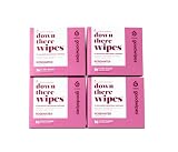 Goodwipes Flushable Down There Feminine Hygiene Wipes, Rosewater Scent, PH Balanced and Hypoallergen